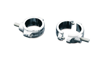 41MM TWO-PIECE FORK MOUNTS CHROME